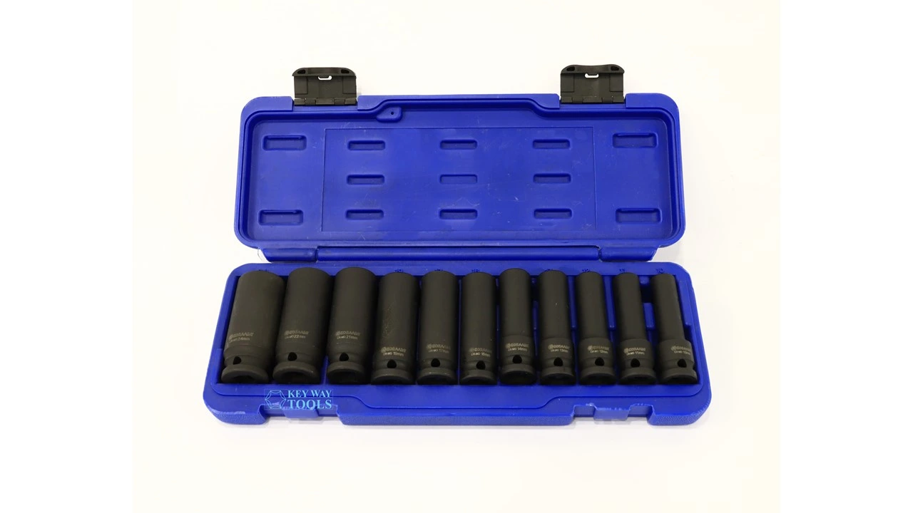 1/2"Dr. 11pcs Impact Deep Socket (KW-11LA1)